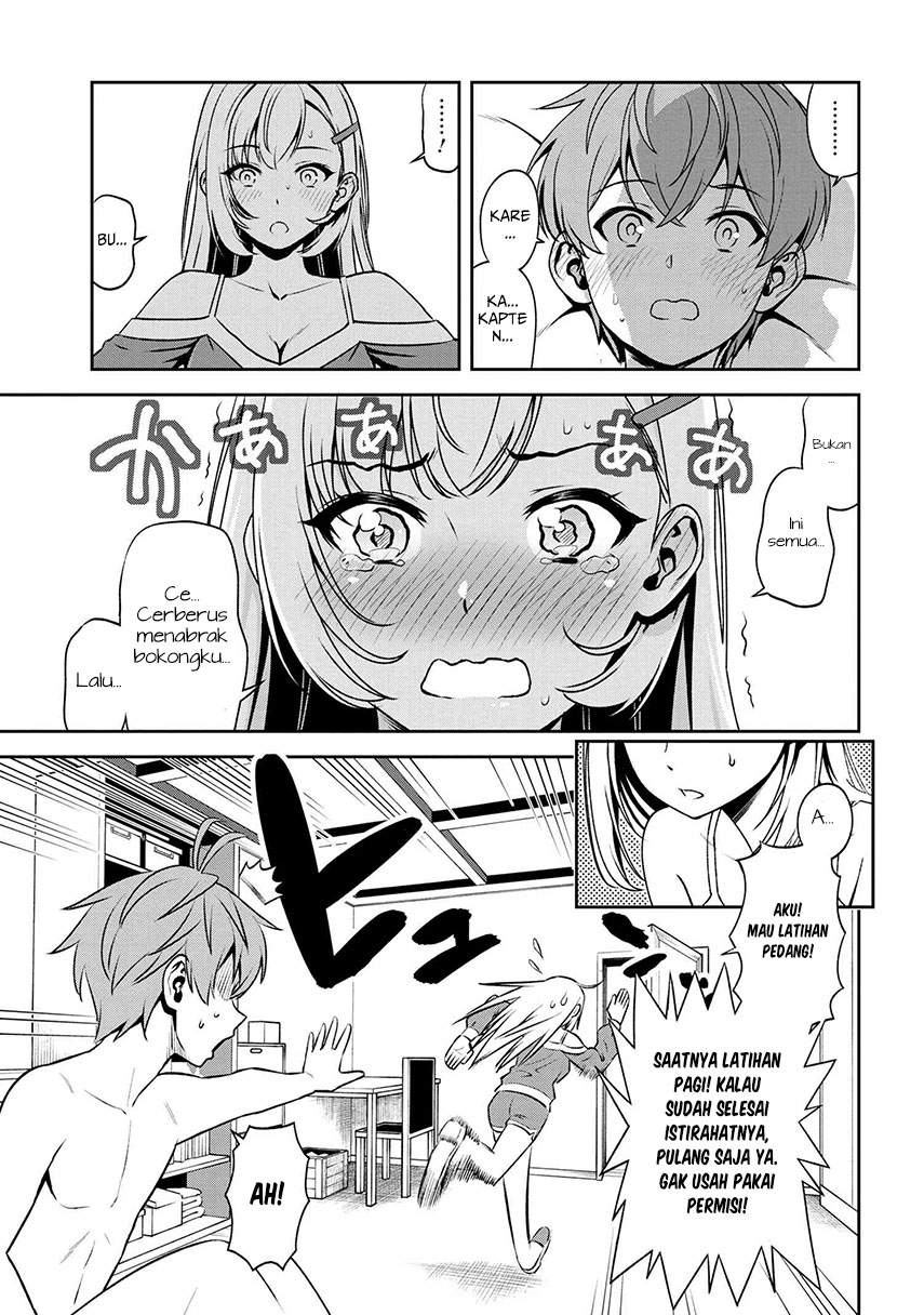 Toshiue Elite Onna Kishi ga Boku no Mae de Dake Kawaii chapter 9